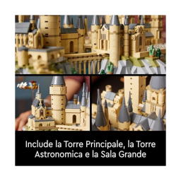 LEGO Harry Potter Castello di Hogwarts Set da Costruzione per Adulti
