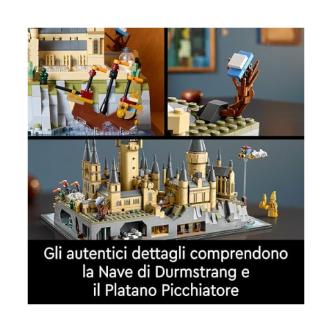 LEGO Harry Potter Castello di Hogwarts Set da Costruzione per Adulti