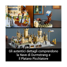 LEGO Harry Potter Castello di Hogwarts Set da Costruzione per Adulti