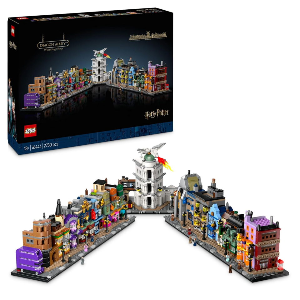 LEGO Harry Potter Diagon Alley Negozi di Magia in Microscala