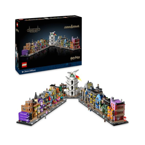 LEGO Harry Potter Diagon Alley Negozi di Magia in Microscala