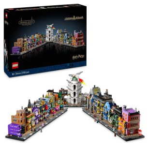 LEGO Harry Potter Diagon Alley Negozi di Magia in Microscala