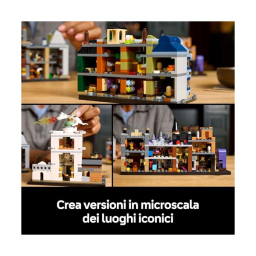LEGO Harry Potter Diagon Alley Negozi di Magia in Microscala