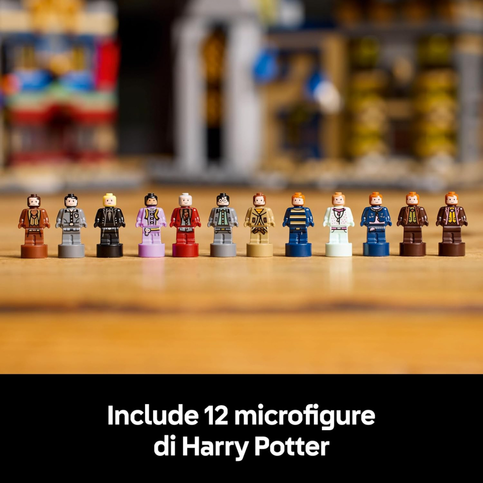 LEGO Harry Potter Diagon Alley Negozi di Magia in Microscala