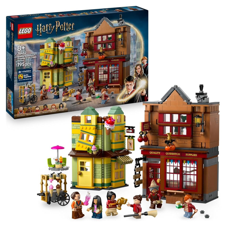 LEGO Harry Potter Diagon Alley – Negozio di Quidditch e Gelateria Fortebraccio
