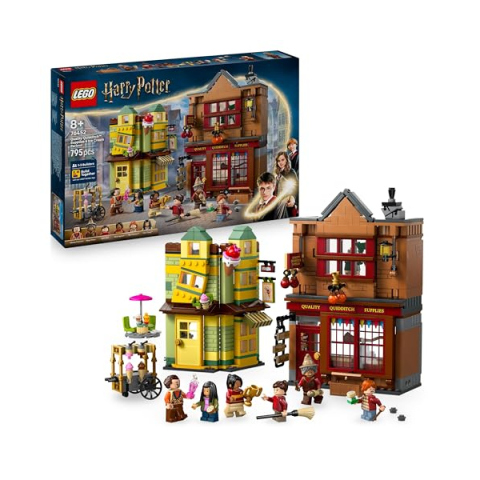 LEGO Harry Potter Diagon Alley – Negozio di Quidditch e Gelateria Fortebraccio