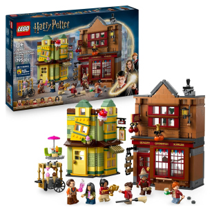 LEGO Harry Potter Diagon Alley – Negozio di Quidditch e Gelateria Fortebraccio