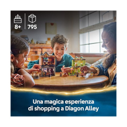 LEGO Harry Potter Diagon Alley – Negozio di Quidditch e Gelateria Fortebraccio