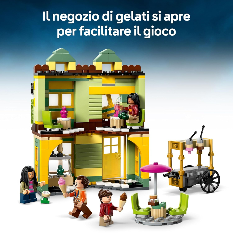 LEGO Harry Potter Diagon Alley – Negozio di Quidditch e Gelateria Fortebraccio