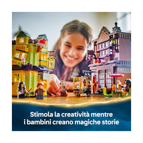 LEGO Harry Potter Diagon Alley – Negozio di Quidditch e Gelateria Fortebraccio