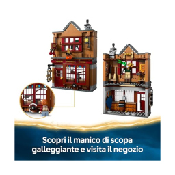 LEGO Harry Potter Diagon Alley – Negozio di Quidditch e Gelateria Fortebraccio
