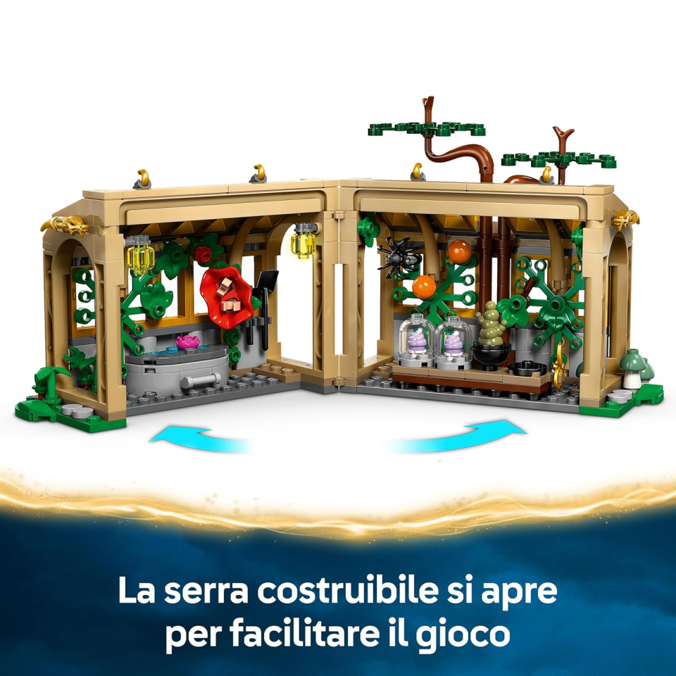 LEGO Harry Potter Lezione di Erbologia a Hogwarts 76445