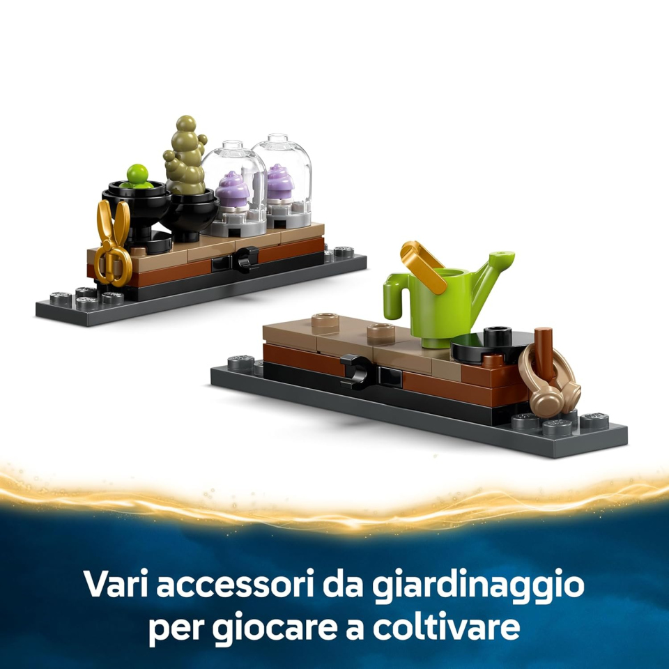 LEGO Harry Potter Lezione di Erbologia a Hogwarts 76445