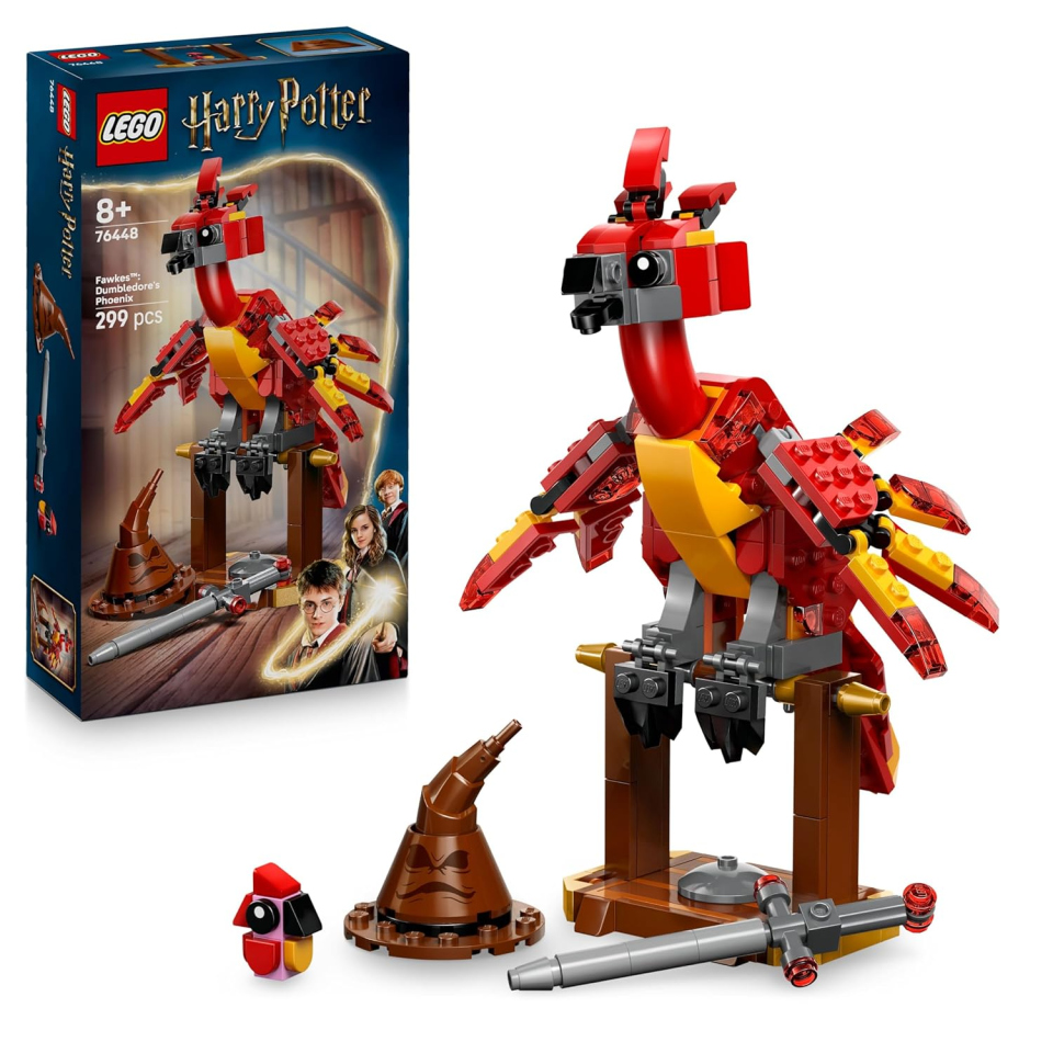 LEGO Harry Potter Fanny la Fenice di Silente con Cappello Parlante