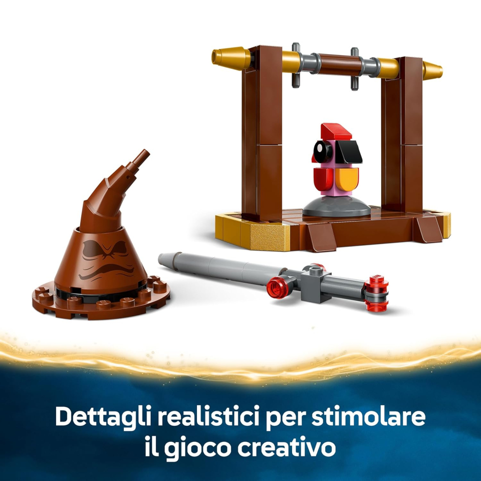 LEGO Harry Potter Fanny la Fenice di Silente con Cappello Parlante