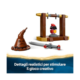 LEGO Harry Potter Fanny la Fenice di Silente con Cappello Parlante