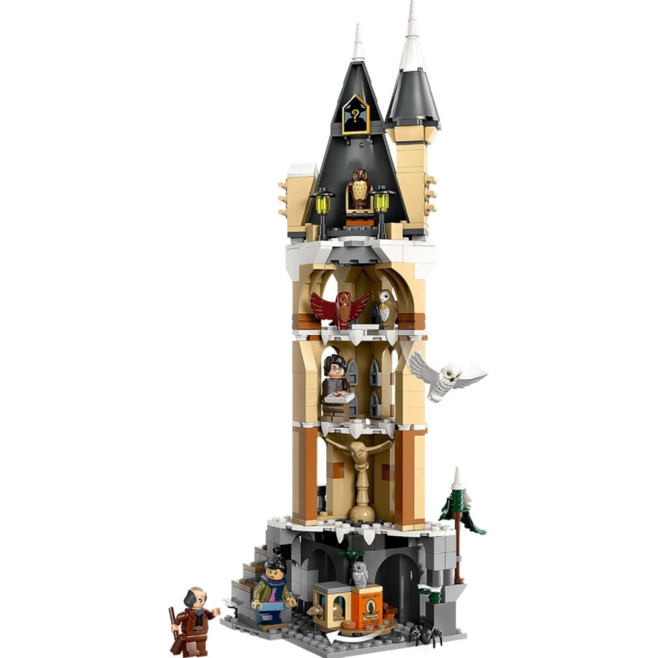 LEGO Harry Potter Guferia di Hogwarts con Minifigure