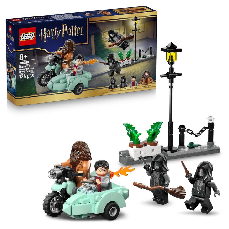 LEGO Harry Potter Fuga da Privet Drive – Moto di Hagrid con Sidecar 76459