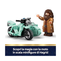LEGO Harry Potter Fuga da Privet Drive – Moto di Hagrid con Sidecar 76459