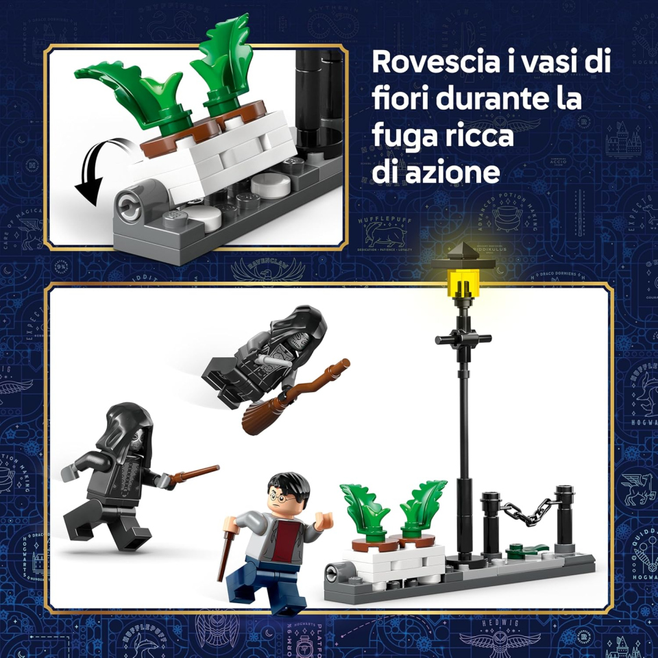 LEGO Harry Potter Fuga da Privet Drive – Moto di Hagrid con Sidecar 76459