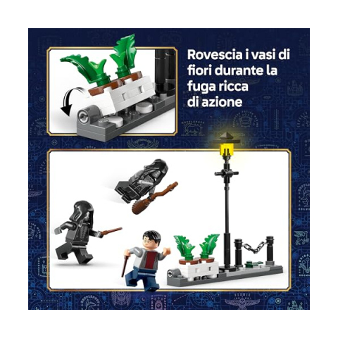 LEGO Harry Potter Fuga da Privet Drive – Moto di Hagrid con Sidecar 76459