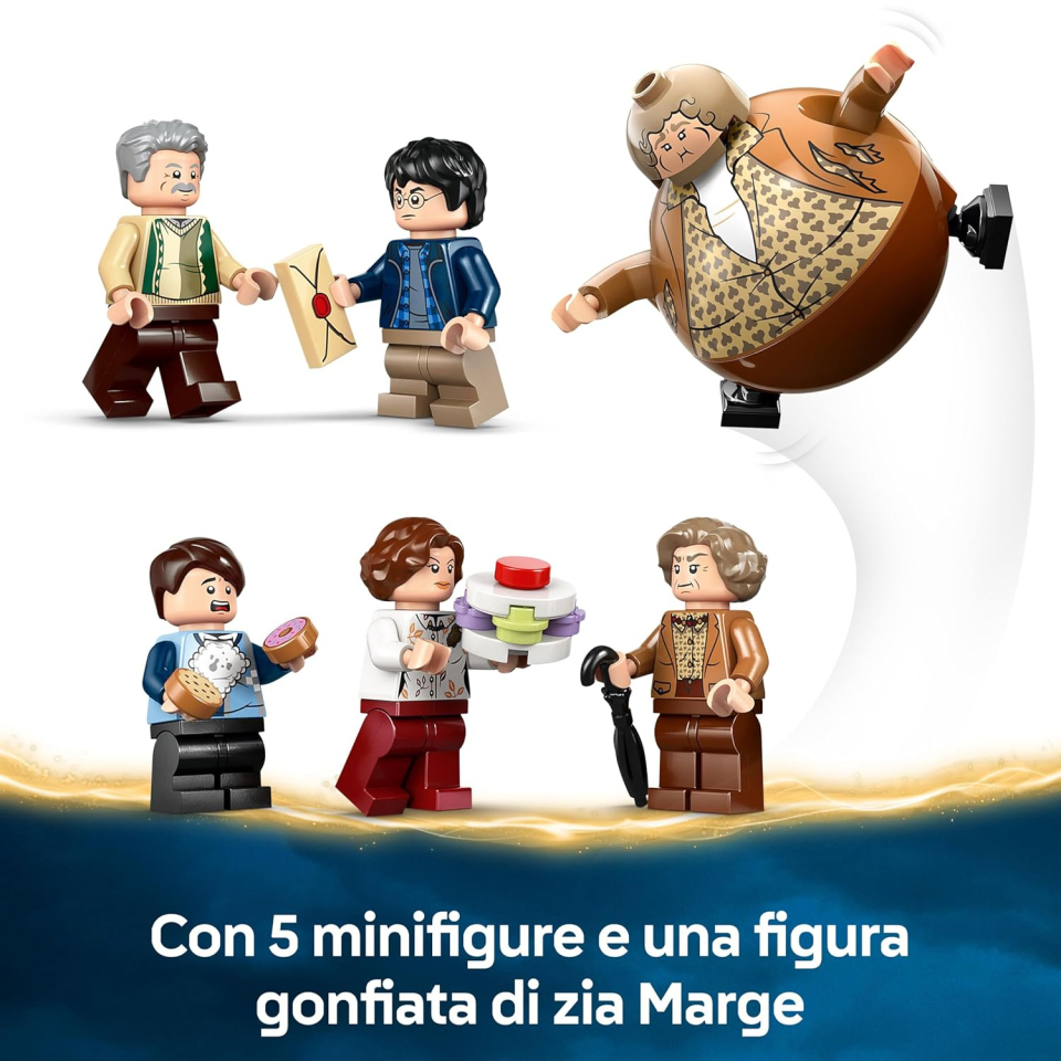 LEGO Harry Potter – Privet Drive: la Visita di Zia Marge (76451)