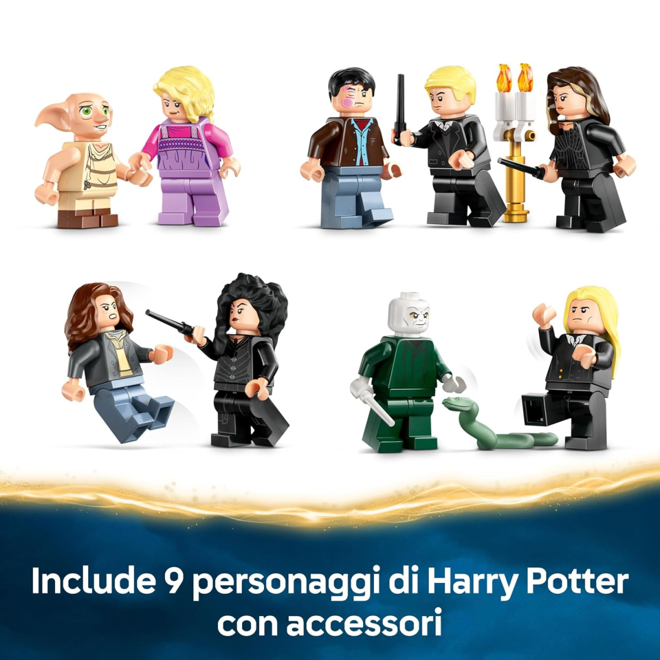 LEGO Harry Potter Villa Malfoy con 9 Personaggi – Set 76453