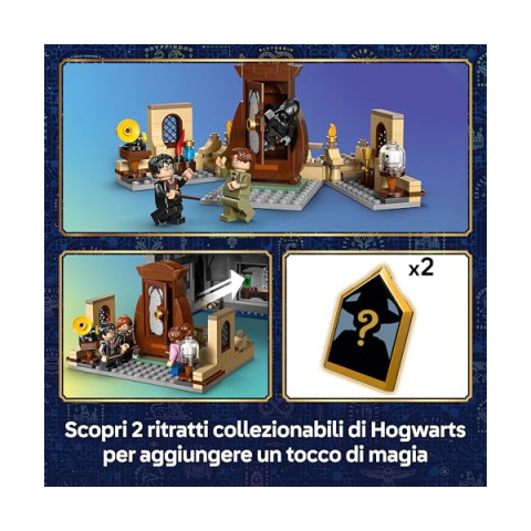 LEGO Harry Potter Castello di Hogwarts: Ala dell'Infermeria con 7 Minifigure