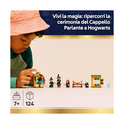 LEGO Harry Potter Castello di Hogwarts e Cappello Parlante 76460