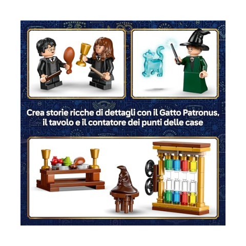 LEGO Harry Potter Castello di Hogwarts e Cappello Parlante 76460
