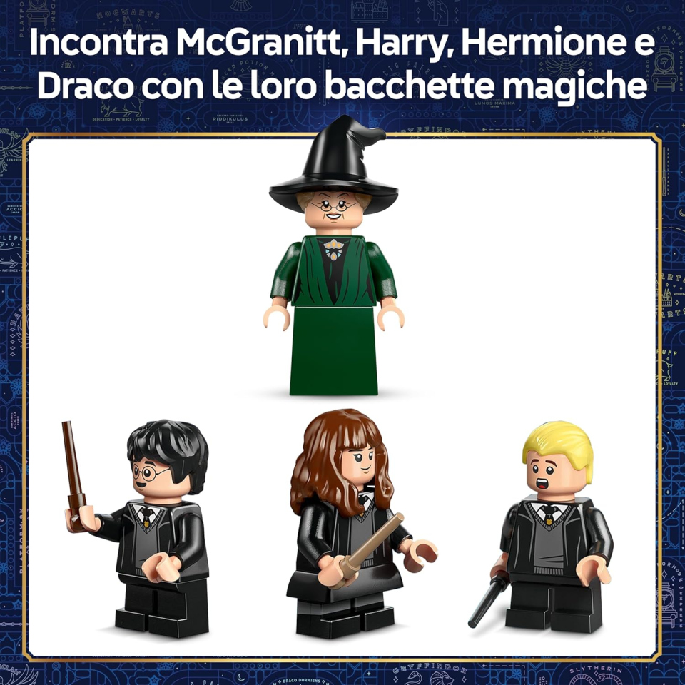 LEGO Harry Potter Castello di Hogwarts e Cappello Parlante 76460