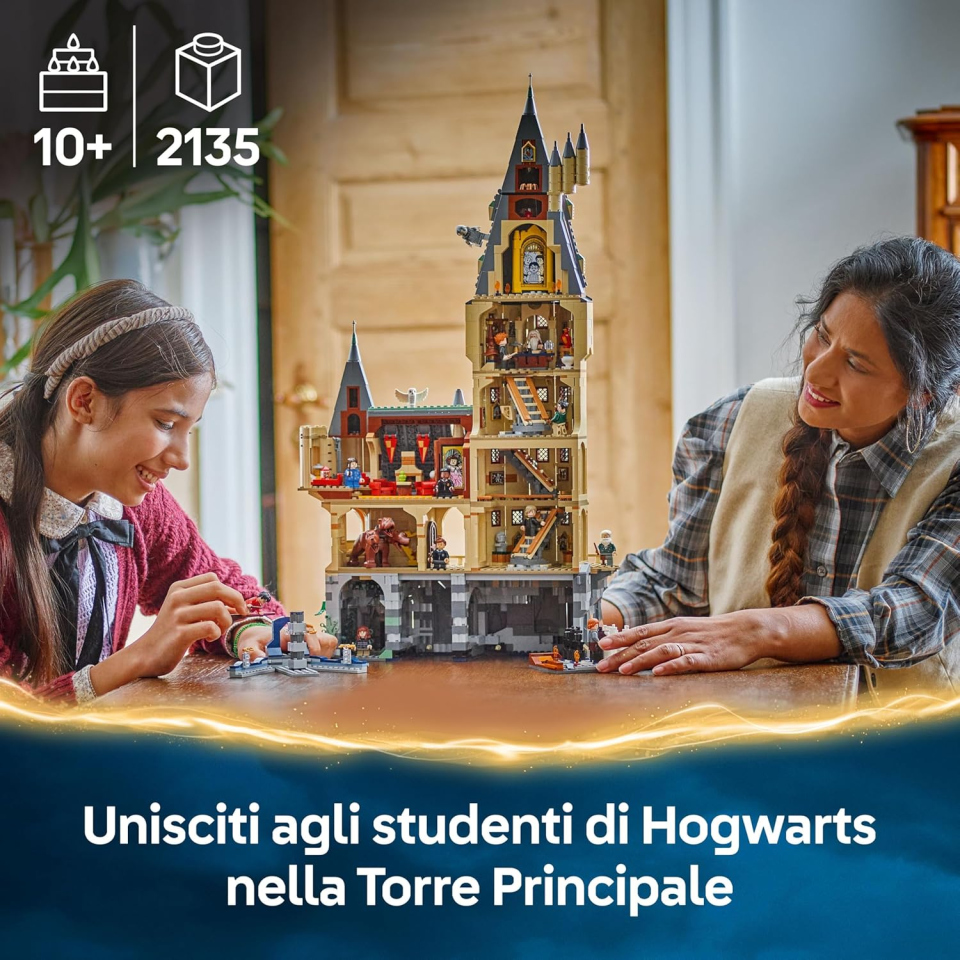 LEGO Harry Potter Torre della Grande Scalinata di Hogwarts 76454