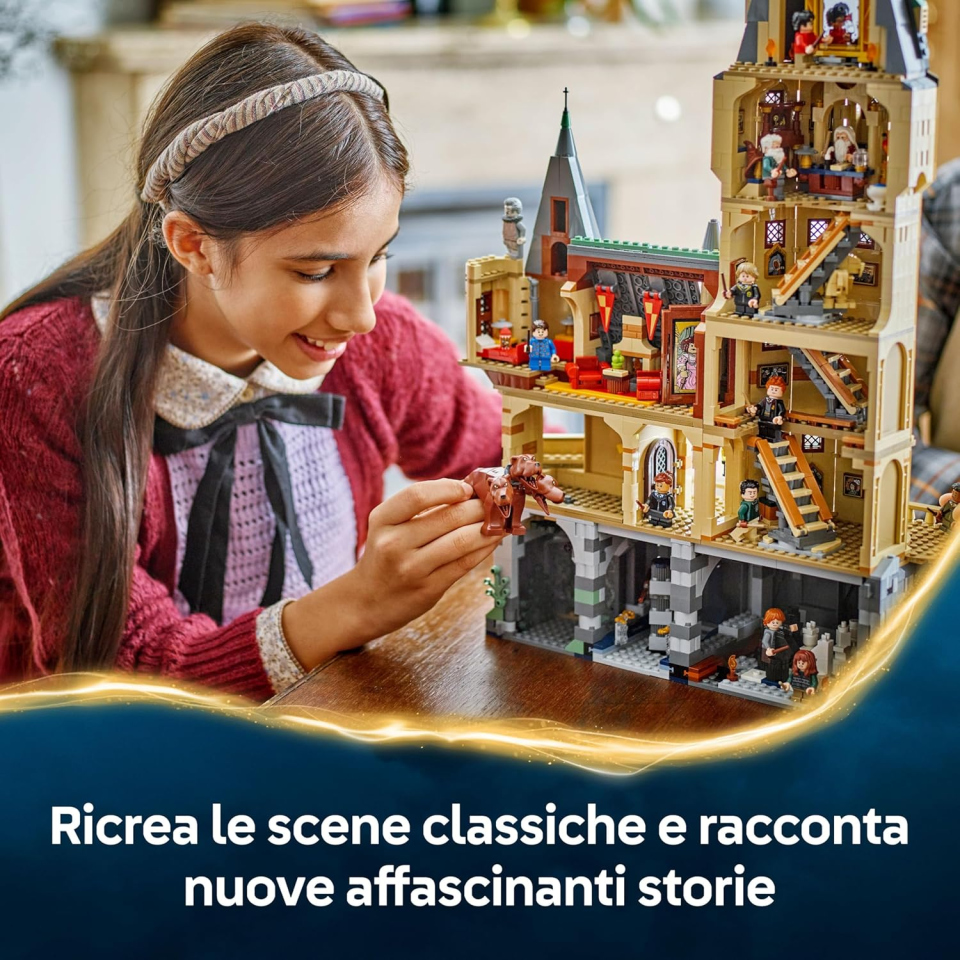 LEGO Harry Potter Torre della Grande Scalinata di Hogwarts 76454
