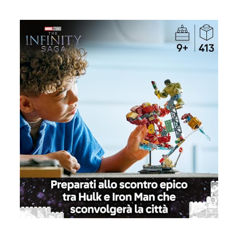 LEGO Marvel Hulkbuster vs Hulk – Set Battaglia Epica 76343