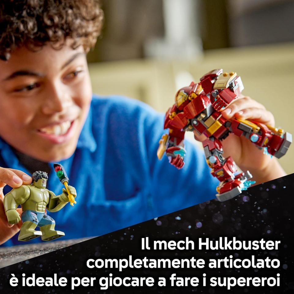 LEGO Marvel Hulkbuster vs Hulk – Set Battaglia Epica 76343