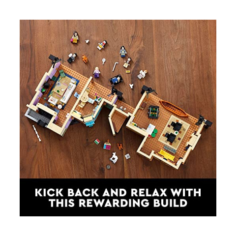 LEGO Icons Appartamenti di Friends – Set da Collezione con 7 Minifigure