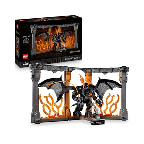 LEGO Icons Book Nook del Balrog - Il Signore degli Anelli 10367