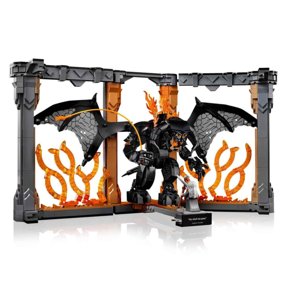 LEGO Icons Book Nook del Balrog - Il Signore degli Anelli 10367