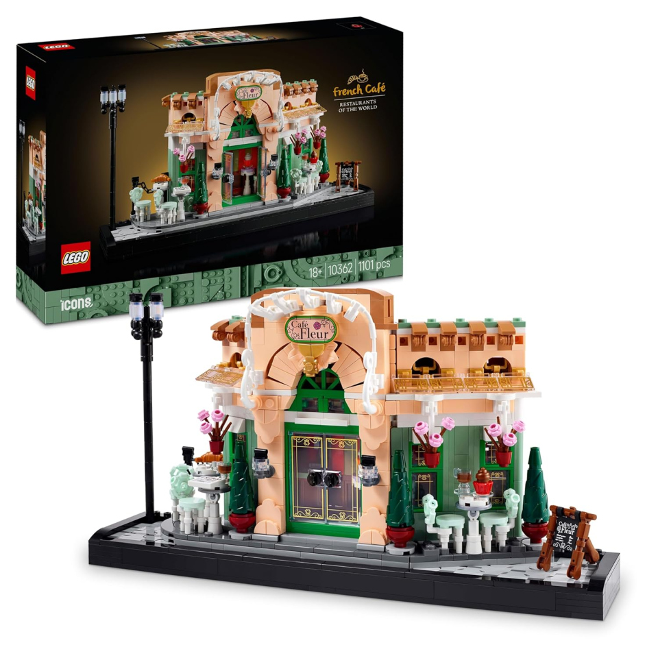 LEGO Icons Café Francese 10362 - Set Costruzioni per Adulti