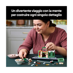 LEGO Icons Café Francese 10362 - Set Costruzioni per Adulti