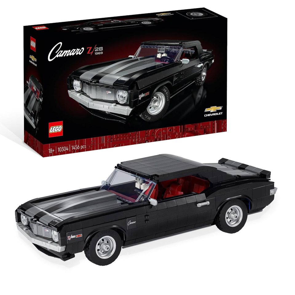 LEGO Icons Chevrolet Camaro Z28 1969 – Kit Modellismo Auto d'Epoca