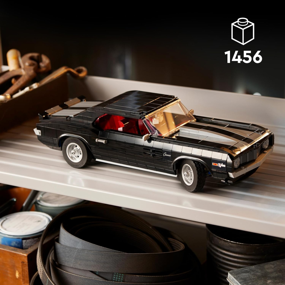 LEGO Icons Chevrolet Camaro Z28 1969 – Kit Modellismo Auto d'Epoca