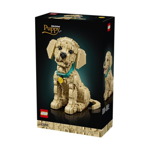 LEGO Icons Cucciolo di Golden Retriever 11384