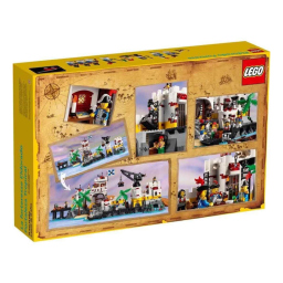 LEGO Icons Fortezza Eldorado set modulare con nave
