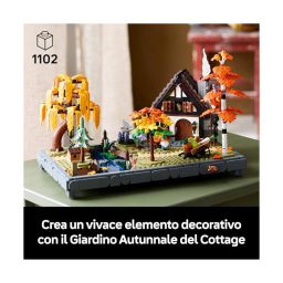 LEGO Icons Giardino Autunnale del Cottage 11372