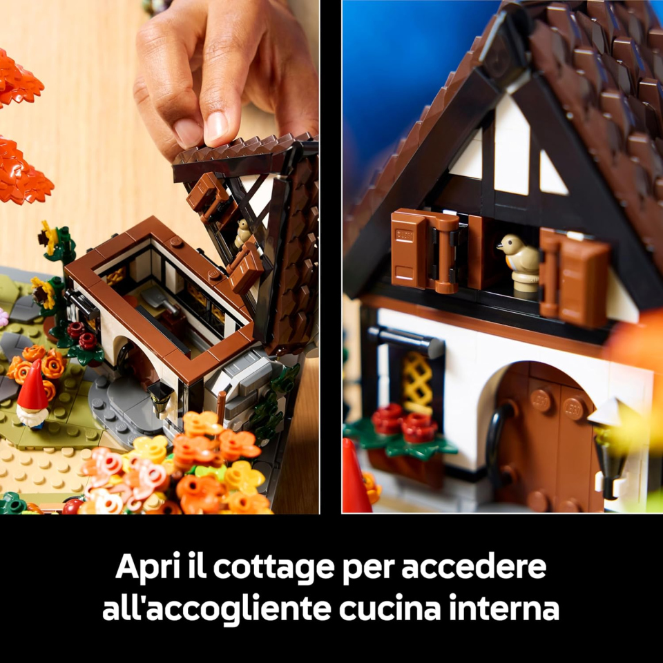 LEGO Icons Giardino Autunnale del Cottage 11372