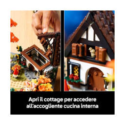 LEGO Icons Giardino Autunnale del Cottage 11372