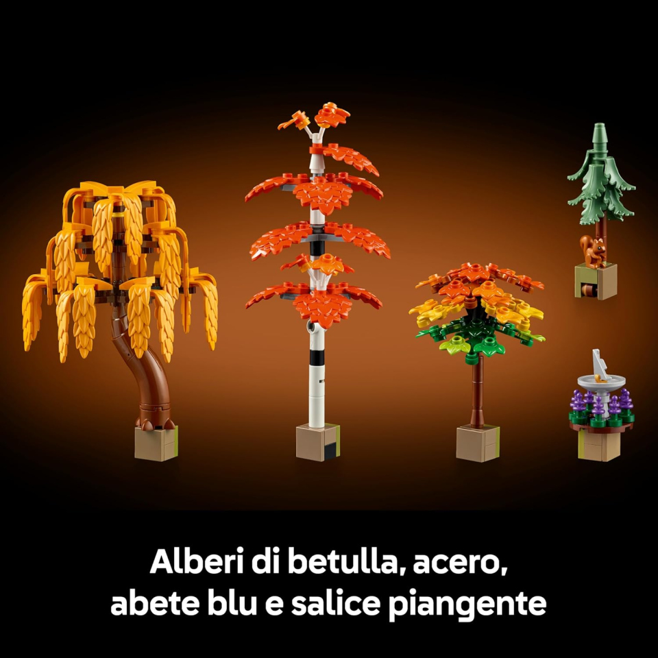 LEGO Icons Giardino Autunnale del Cottage 11372