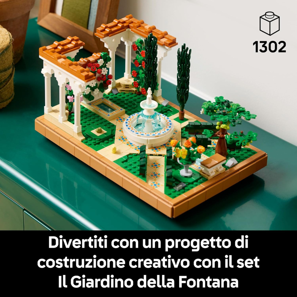 LEGO Icons Il Giardino della Fontana 10359