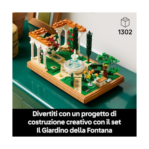 LEGO Icons Il Giardino della Fontana 10359